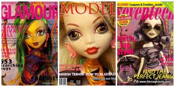 Monster High Doll Magazine Tutorial