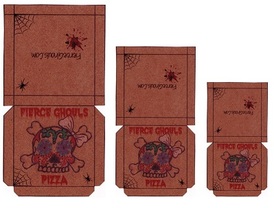 Monster High Printable Pizza Boxes