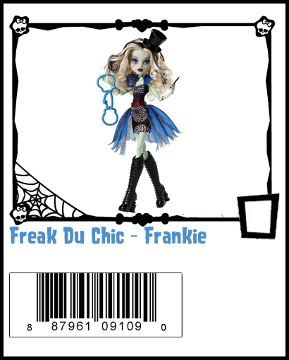 Monster HIgh Freak Du Chic Frankie