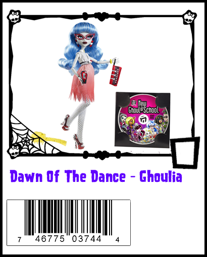 Monster High Dawn of the Dance Ghoulia 