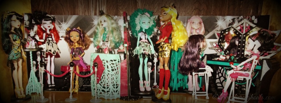 Fierce Ghouls Monster High Dolls 
